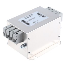 1 pcs - Schaffner, FN3256 25A 520/300 V ac 60Hz, Chassis Mount EMI Filter, Terminal Block 3 Phase