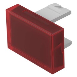 1 pcs : 01-901.2 - CAP PUSHBUTTON RECTANGLE RED