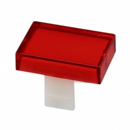 1 pcs : 01-982.2 - CAP PUSHBUTTON RECTANGLE RED
