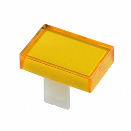 1 pcs : 01-982.4 - CAP PUSHBUTTON RECTANGLE YLW