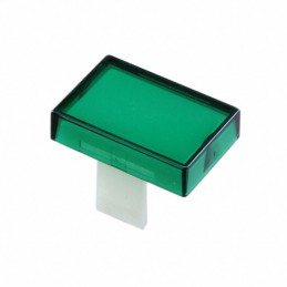 1 pcs : 01-982.5 - CAP PUSHBUTTON RECTANGLE GRN