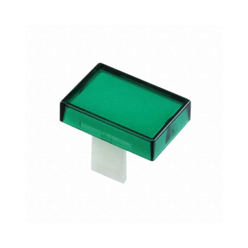 1 pcs : 01-982.5 - CAP PUSHBUTTON RECTANGLE GRN