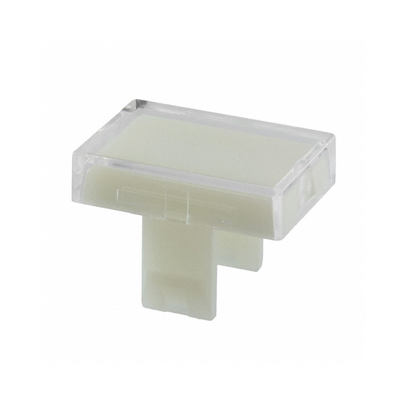 1 pcs : 01-982.7 - CAP PUSHBUTTON RECTANGLE WHT
