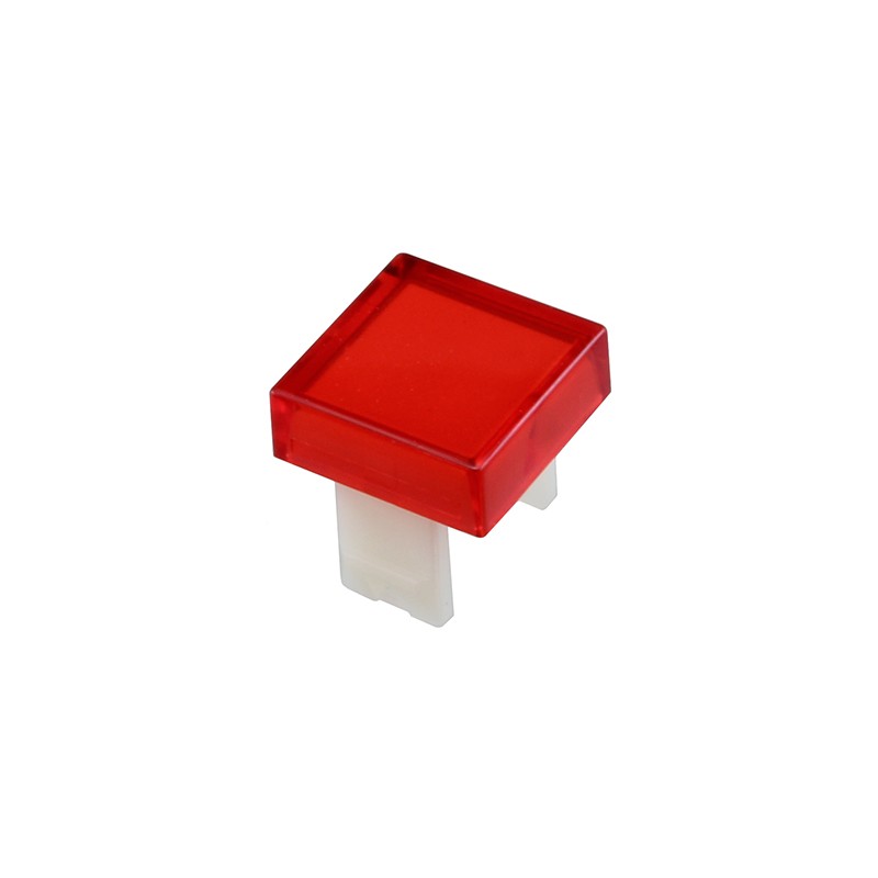 1 pcs : 01-985.2 - CAP PUSHBUTTON RECTANGLE RED