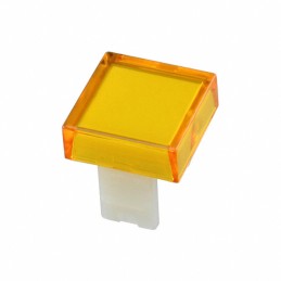 1 pcs : 01-985.4 - CAP PUSHBUTTON RECTANGLE YLW