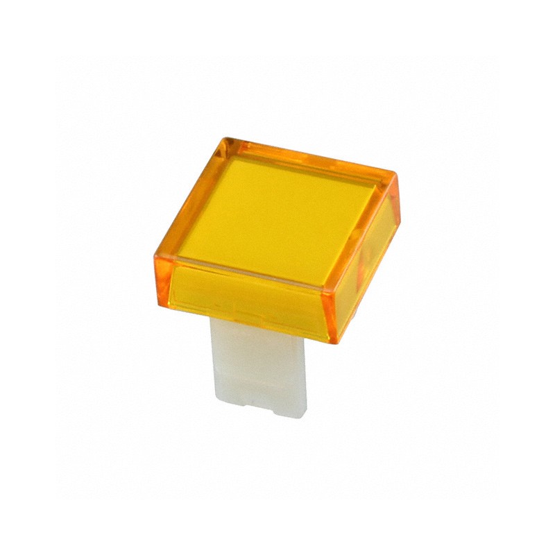1 pcs : 01-985.4 - CAP PUSHBUTTON RECTANGLE YLW