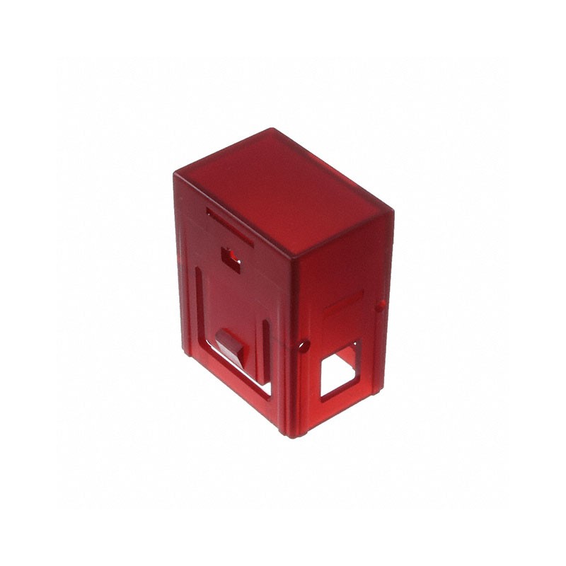 1 pcs : 02-901.2 - CAP PUSHBUTTON RECTANGLE RED