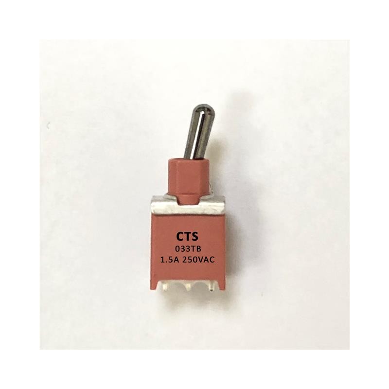 1 pcs : 033TBHSATS - SWITCH TOGGLE SPDT 3A 120V