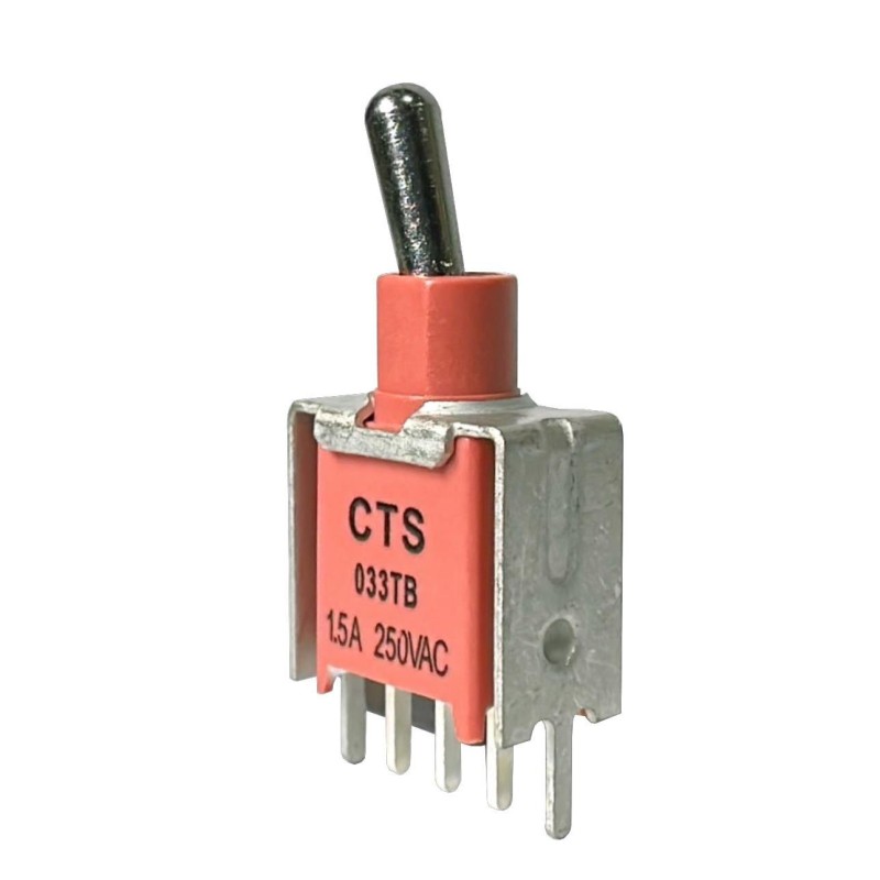 1 pcs : 033TBSSATCB1 - SWITCH TOGGLE SP 120VAC 3A