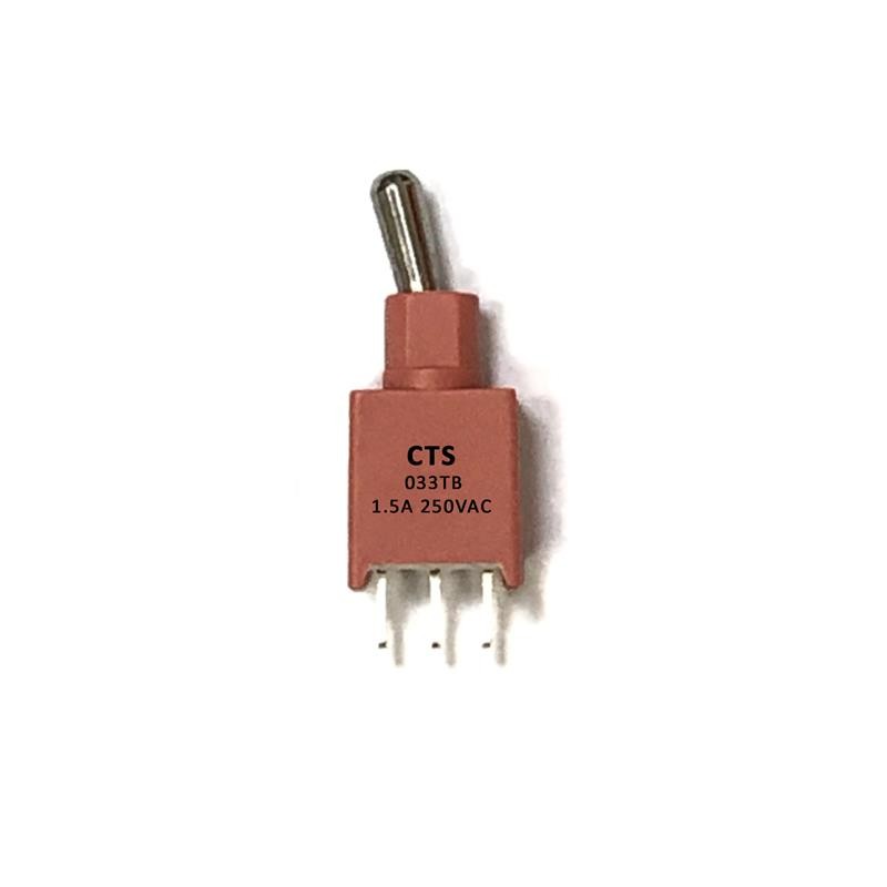 1 pcs : 033TBSSATCS - SWITCH TOGGLE SPDT 3A 120V