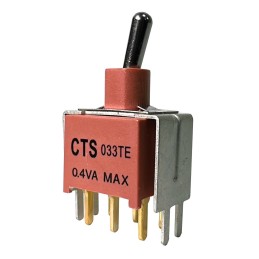 1 pcs : 033TESDATA2B1 - SWITCH TOGGLE DP 120VAC 3A