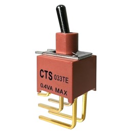 1 pcs : 033TEVDATAB - SWITCH TOGGLE DP 120VAC 3A