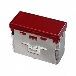 1 pcs : 03-901.2 - CAP PUSHBUTTON RECTANGLE RED
