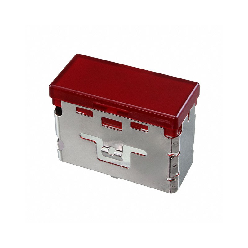 1 pcs : 03-901.2 - CAP PUSHBUTTON RECTANGLE RED