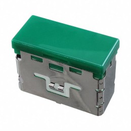 1 pcs : 03-901.5 - CAP PUSHBUTTON RECTANGLE GRN