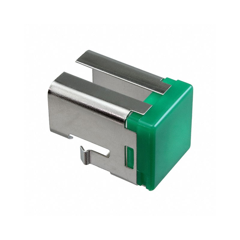 1 pcs : 03-921.5 - CONFIG SWITCH LENS GREEN RECT