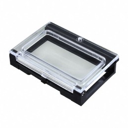 1 pcs : 03-925 - PROTECTIVE CAP BLACK/CLEAR 35X48