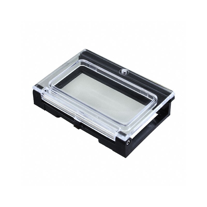 1 pcs : 03-925 - PROTECTIVE CAP BLACK/CLEAR 35X48