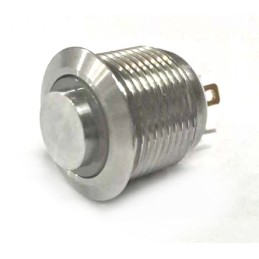 1 pcs - RS PRO Illuminated Push Button Switch, Momentary, Panel Mount, 16mm Cutout, SPST, RGB LED, 36V dc, IP67