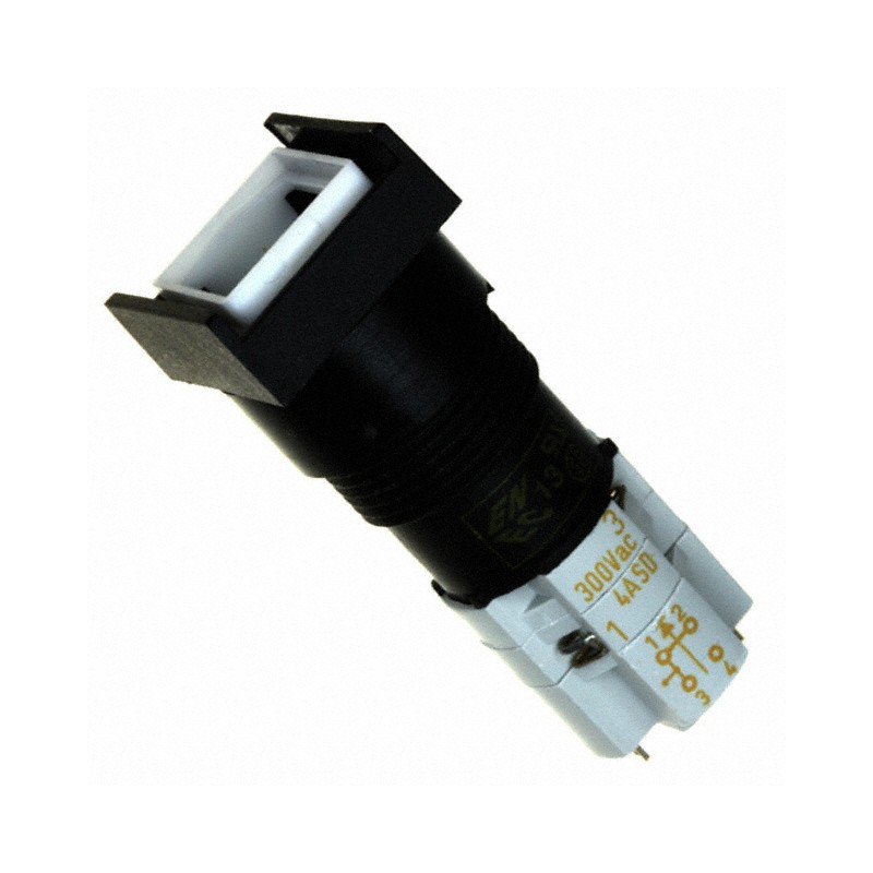 1 pcs : 1.15.108.251/0000 - SWITCH PUSH DPST 4A 250V