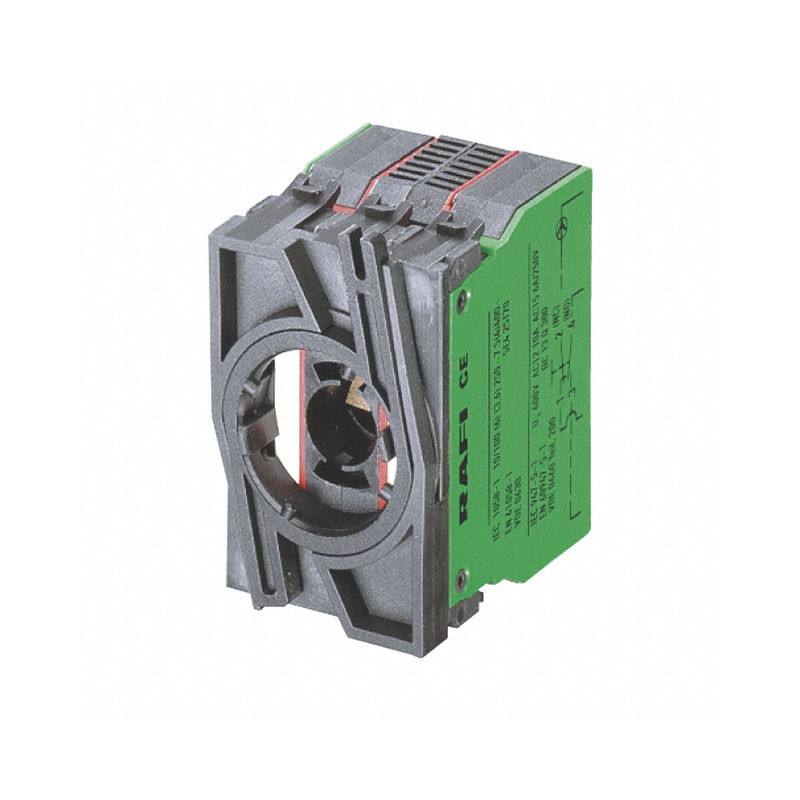 1 pcs : 1.20.125.022/0000 - CONTACT BLOCK SPST-NO 10A 125V