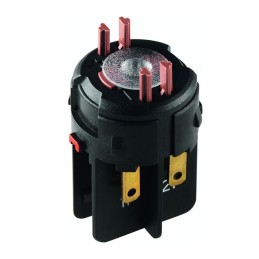 1 pcs : 1.20.126.301/9000 - CONTACT BLOCK SPST-NC 3A 120V