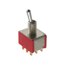 1 pcs : 1003P1T1B1M1RE - SWITCH TOGGLE 3PDT 0.4VA 20V