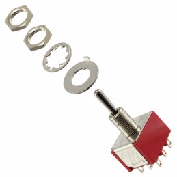 1 pcs : 1003P4T1B1M1QEH - SWITCH TOGGLE 3PDT 5A 120V