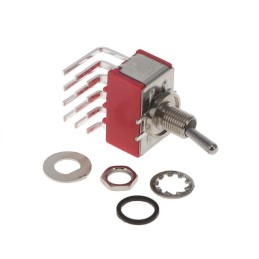 1 pcs : 1004P1T1B9M7QEH - SWITCH TOGGLE 4PDT 5A 120V