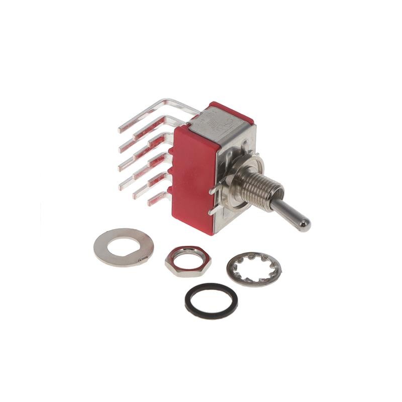 1 pcs : 1004P1T1B9M7QEH - SWITCH TOGGLE 4PDT 5A 120V