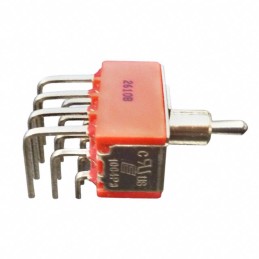 1 pcs : 1004P3T2B4M7QE - SWITCH TOGGLE 4PDT 5A 120V