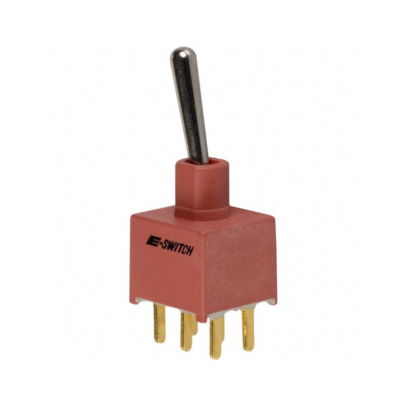 1 pcs : 100AWDP1T1B4M2RE - SWITCH TOGGLE DPDT 0.4VA 20V