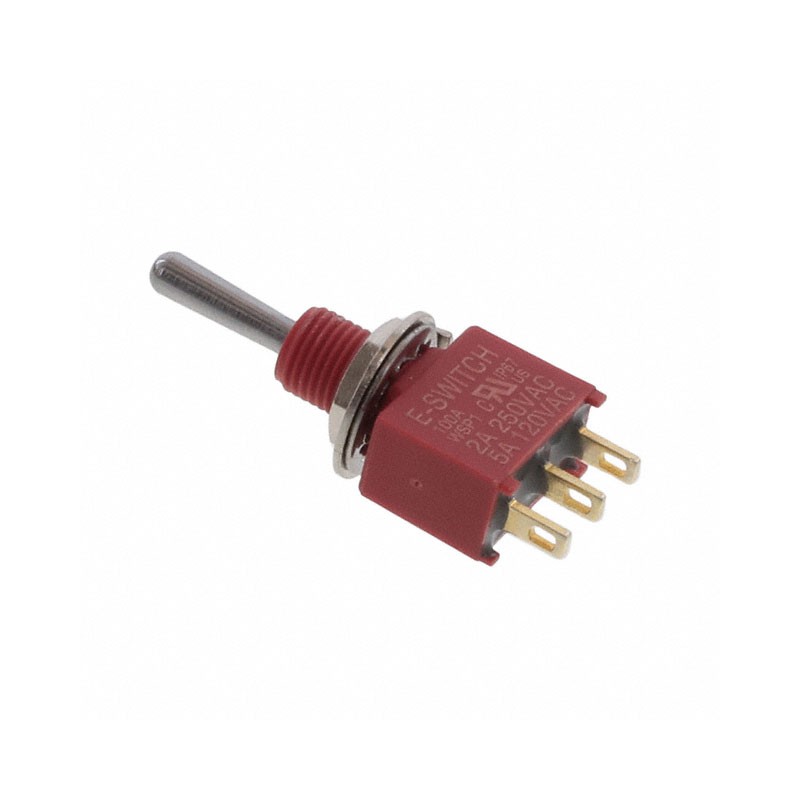 1 pcs : 100AWSP1T1B1M1QEH - SWITCH TOGGLE SPDT 5A 120V