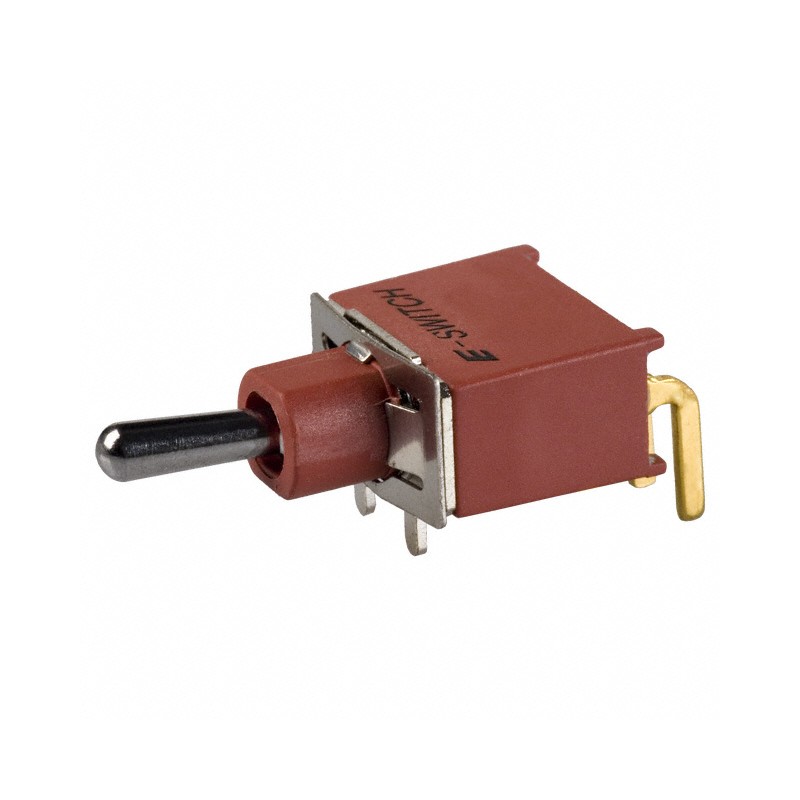 1 pcs : 100AWSP1T2B4M6RE - SWITCH TOGGLE SPDT 0.4VA 20V