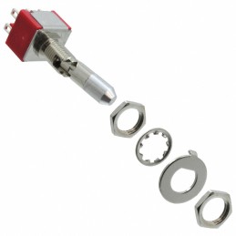 1 pcs : 100DP1K2B25M1QEH - SWITCH TOGGLE DPDT 5A 120V