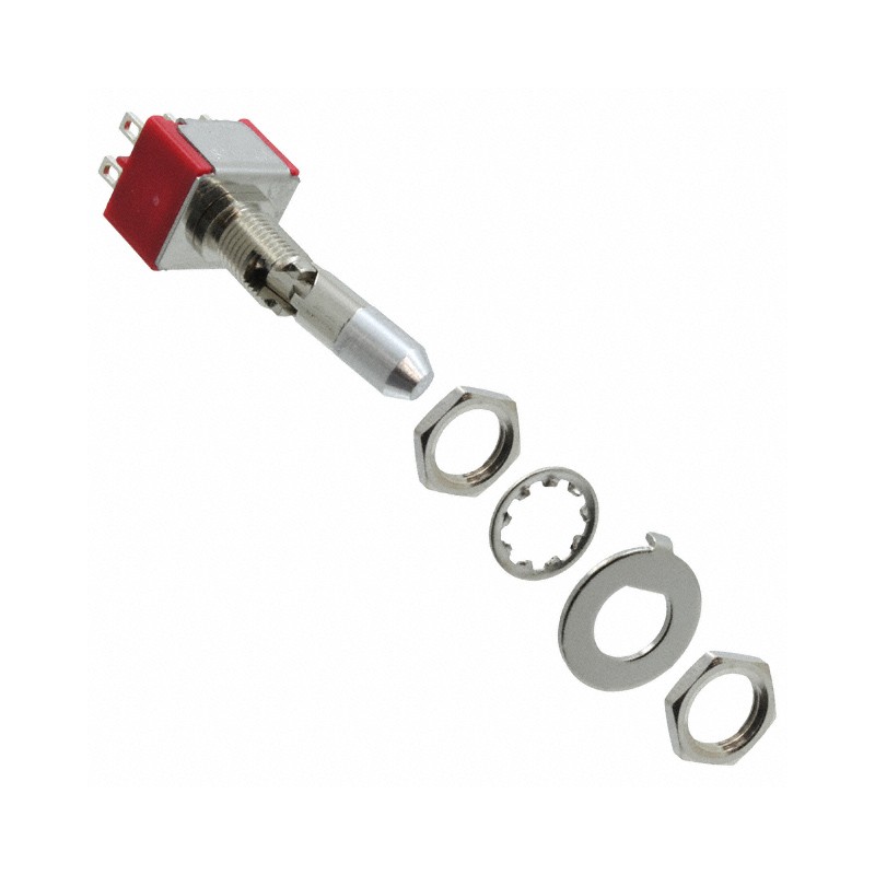 1 pcs : 100DP1K2B25M1QEH - SWITCH TOGGLE DPDT 5A 120V