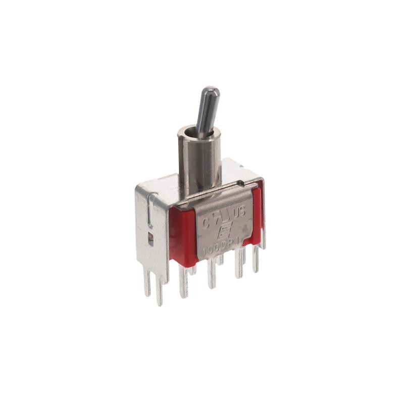 1 pcs : 100DP1T2B4VS2QE - SWITCH TOGGLE DPDT 5A 120V