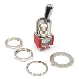 1 pcs : 100DP1T7B13M1QEH - SWITCH TOGGLE DPDT 5A 120V