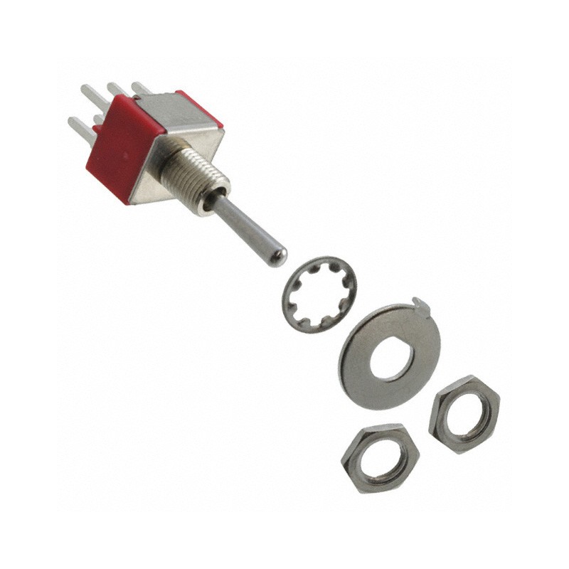 1 pcs : 100DP3T1B3M2QEH - SWITCH TOGGLE DPDT 5A 120V