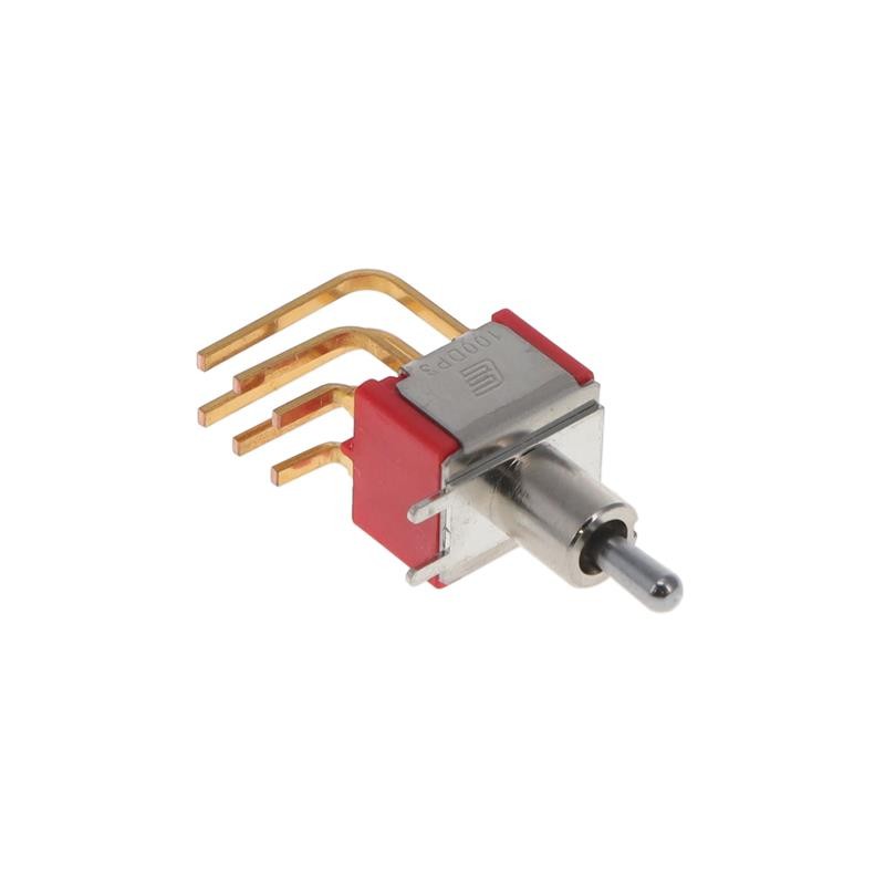 1 pcs : 100DP3T2B4M7RE - SWITCH TOGGLE DPDT 0.4VA 20V
