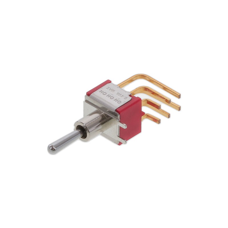 1 pcs : 100DP6T1B4M7RE - SWITCH TOGGLE SP3T 0.4VA 20V