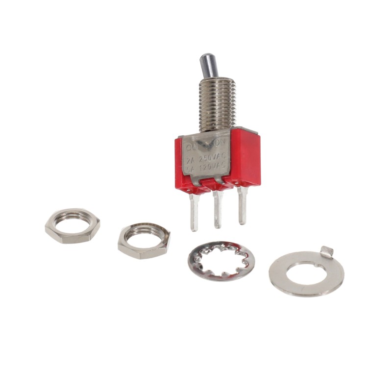 1 pcs : 100SP1T2B1M2QEH - SWITCH TOGGLE SPDT 5A 120V