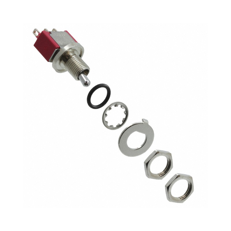 1 pcs : 100SP1T2B9M1QEH - SWITCH TOGGLE SPDT 5A 120V