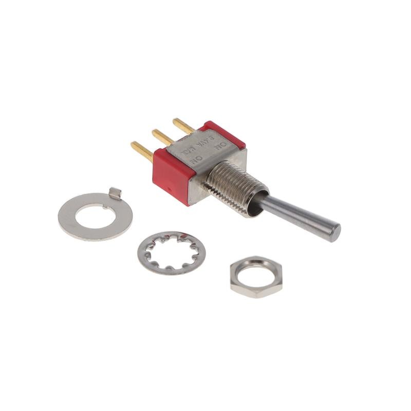 1 pcs : 100SP1T3B1M2REH - SWITCH TOGGLE SPDT 0.4VA 20V