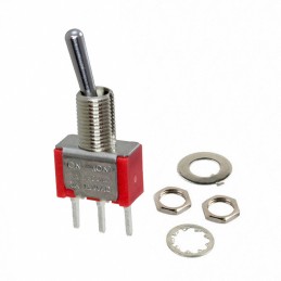 1 pcs : 100SP2T1B1M2QEH - SWITCH TOGGLE SPDT 5A 120V