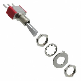 1 pcs : 100SP2T6B11M2QEH - SWITCH TOGGLE SPDT 5A 120V