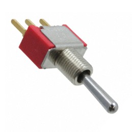 1 pcs : 100SP3T1B3M2RE - SWITCH TOGGLE SPDT 0.4VA 20V