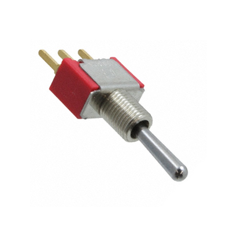 1 pcs : 100SP3T1B3M2RE - SWITCH TOGGLE SPDT 0.4VA 20V