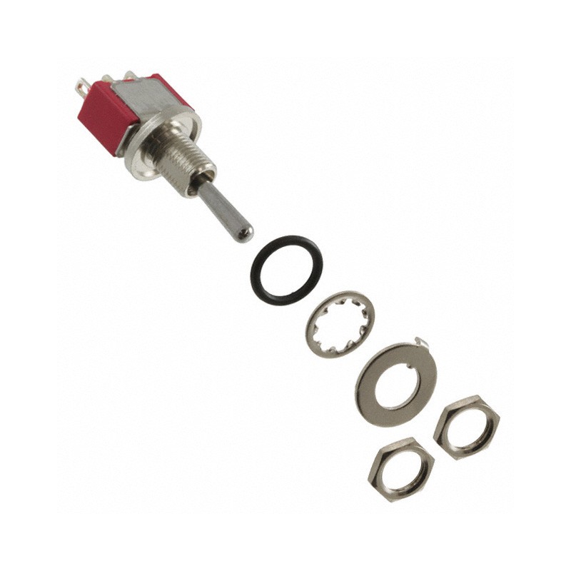 1 pcs : 100SP3T1B9M1QEH - SWITCH TOGGLE SPDT 5A 120V