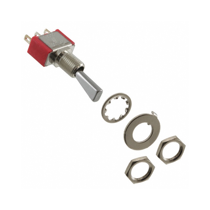 1 pcs : 100SP3T6B11M1QEH - SWITCH TOGGLE SPDT 5A 120V